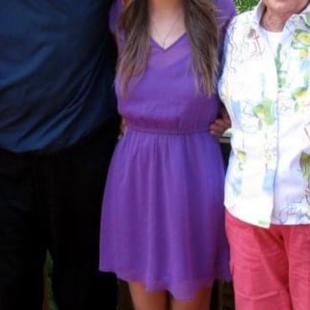 Purple Express dress
